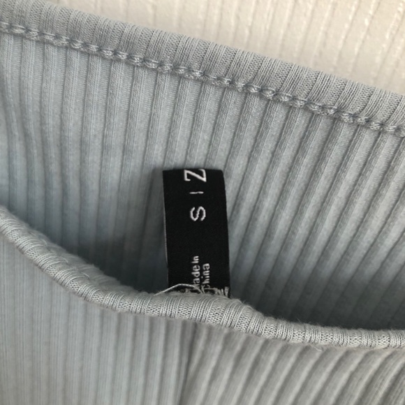 Ribbed mini dress - Picture 7 of 7